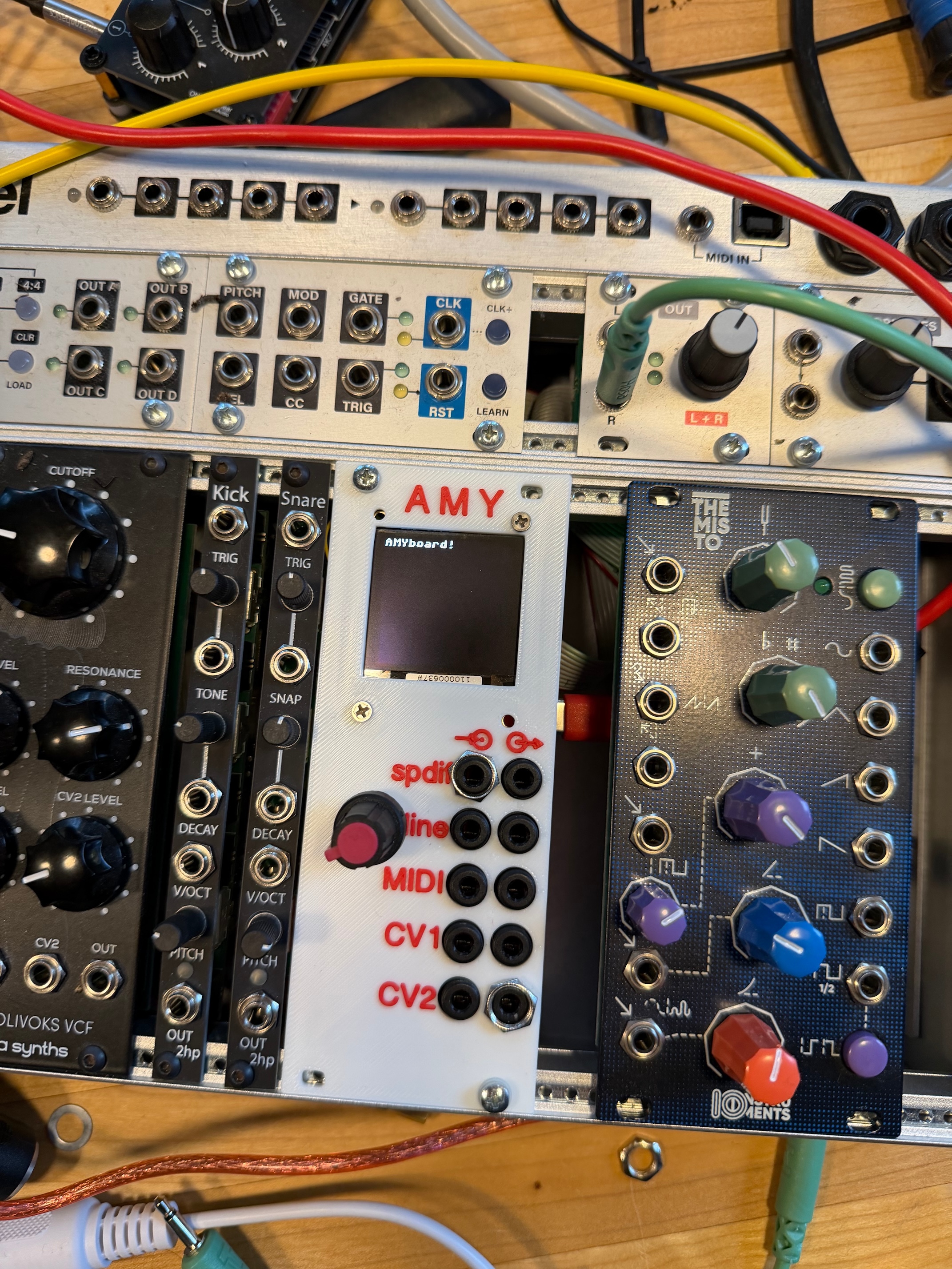 AMYboard modular setup